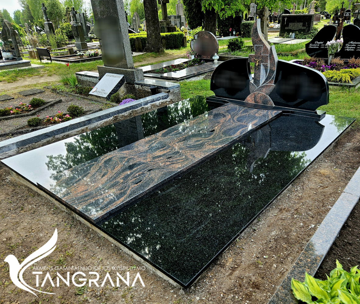 Tangrana, gaminiai iš akmens