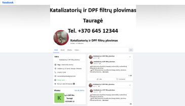 DPF filtrai Tauragėje, P. Kamandulio