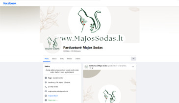 Majos sodas, UAB