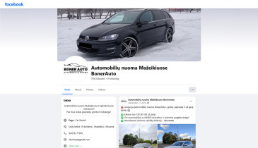 BonerAuto, automobilių nuoma