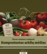 KOMPOSTUOTAS ARKLIŲ MĖŠLAS.