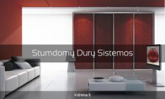 Stumdomųjų durų sistemos