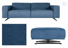 Minkštų baldų komplektas "Murcia" sofa + pufas