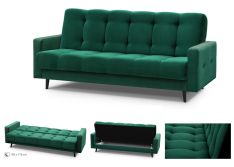 Minkšta sofa – lova „Salsa“ su dėže patalynei