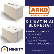 ARKO silikatiniai blokeliai