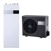 Midea oras-vanduo šilumos siurblys M-THERMAL ARCTIC HBT-A100/190CDS90GN8-B + MHA-V4W/D2N8-B2 4,25 kW (su integruotu 190l talpos boileriu)