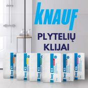 Knauf plytelių klijai